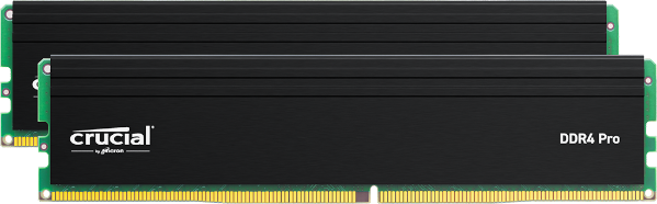 זכרון לנייח Kit 2X16GB 3200Mhz C22  Crucial Pro DDR4 32GB
