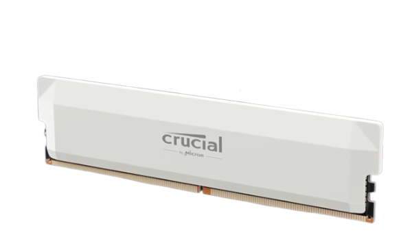 זכרון לנייח Crucial Pro DDR5 16GB 6400Mhz C32 White